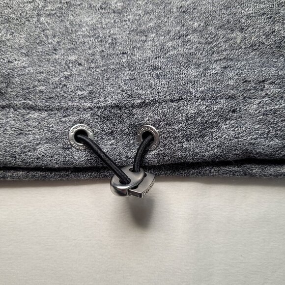 Calvin Klein Cropped Sweatshirt Performance Womens Pullover Gray 1/4 Zip Sz M - Picture 12 of 13